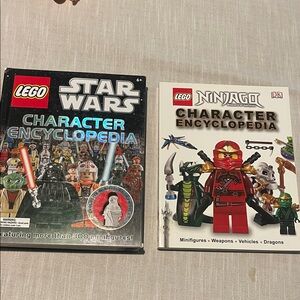 LEGO Star Wars and Ninjago Character Encyclopedia Books